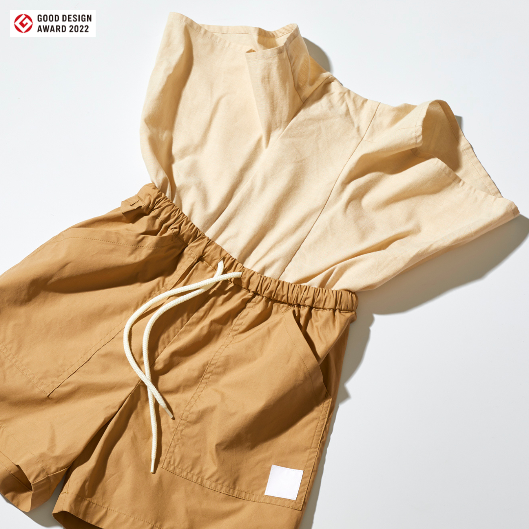 ととのうパンツ®︎ パジャマ 半袖セットアップ(下着不要型リラックスウェア)